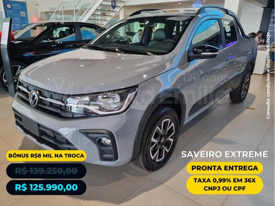 VOLKSWAGEN SAVEIRO 1.6 MSI EXTREME CD 16V FLEX 2P MANUAL